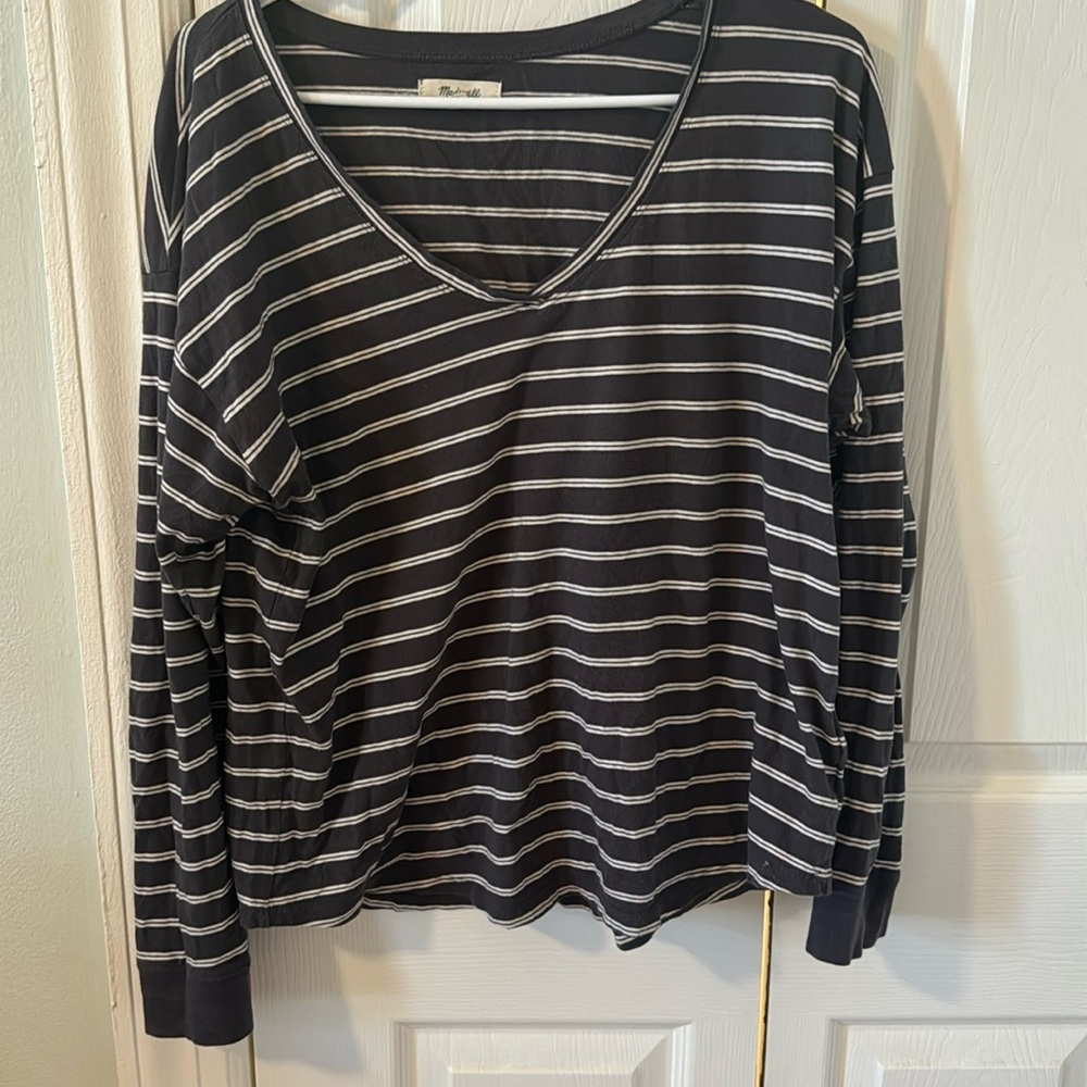 Madewell 100% cotton long sleeve tee